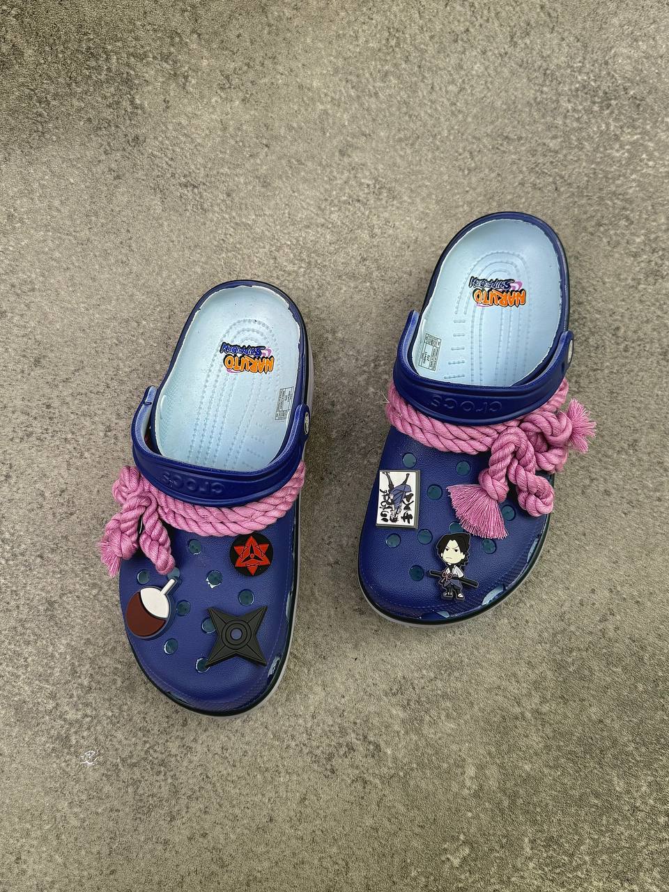 Naruto Sasuke Crocs