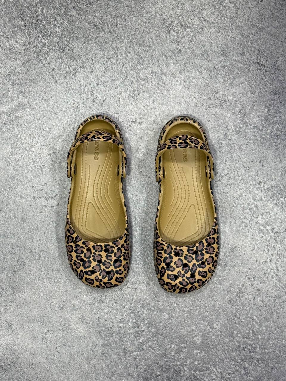 Ballet Crocs Leopard