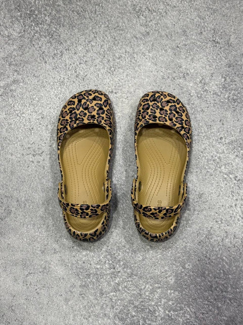 Ballet Crocs Leopard